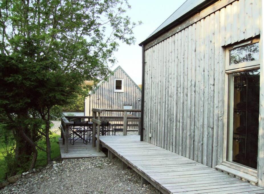Blar Na Leisg, Self Catering Lodge 2. Drumbeg Exterior photo